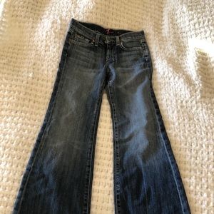 7 For All Man Kind Girls Dojo Jeans
